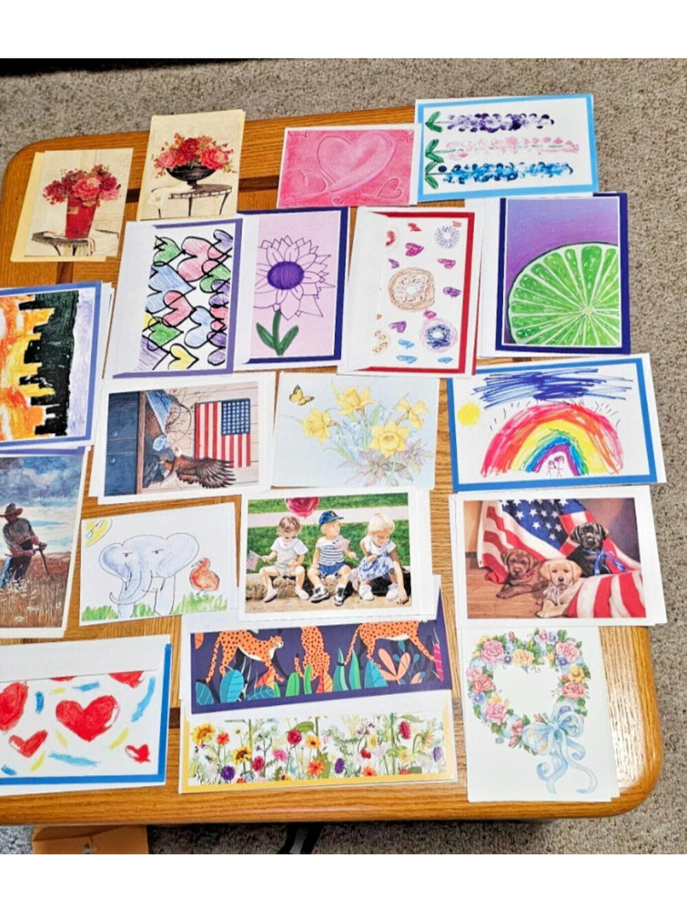 New Lot of 24 Cards Blank   & Envelopes for all occasions